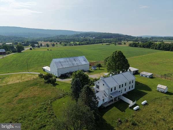 87.4 Acres of Land with Home for Auction in Keedysville, Maryland