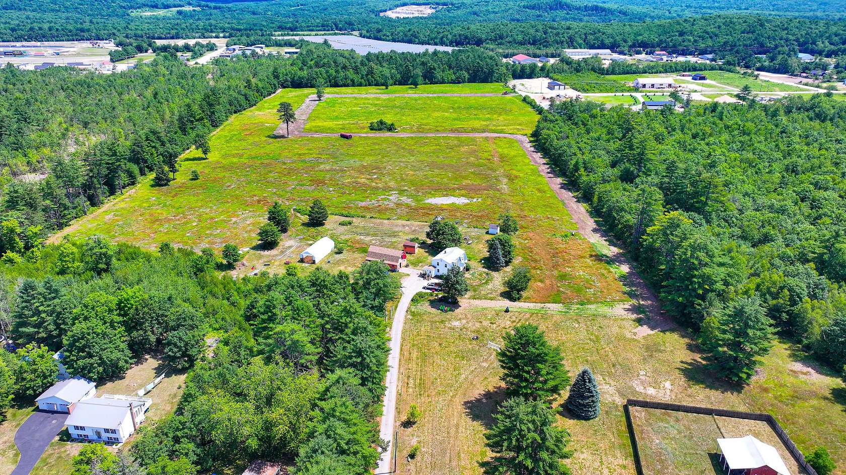 30 Acres of Agricultural Land with Home for Sale in Oxford, Maine