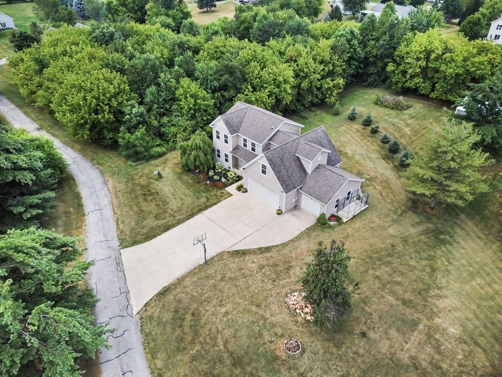 1.6 Acres of Land with Home for Sale in Caledonia, Michigan