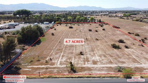 4.7 Acres of Land for Sale in Pahrump, Nevada
