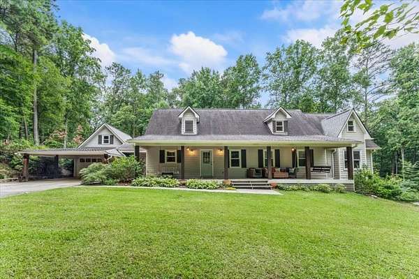 9.3 Acres of Land with Home for Sale in Austell, Georgia