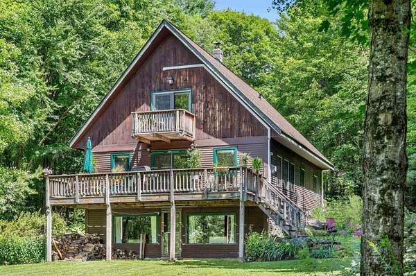 10.2 Acres of Recreational Land with Home for Sale in Hyde Park, Vermont
