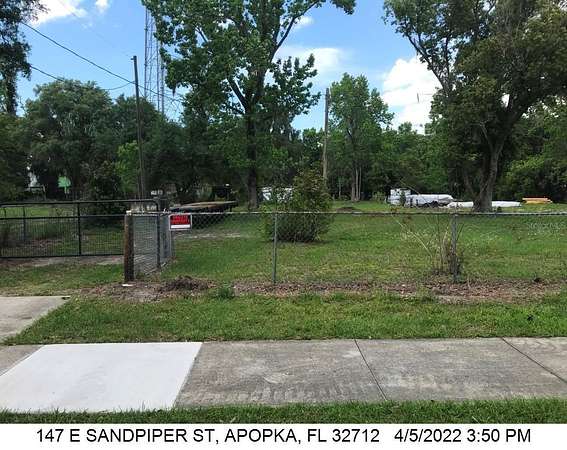0.89 Acres of Commercial Land for Sale in Apopka, Florida