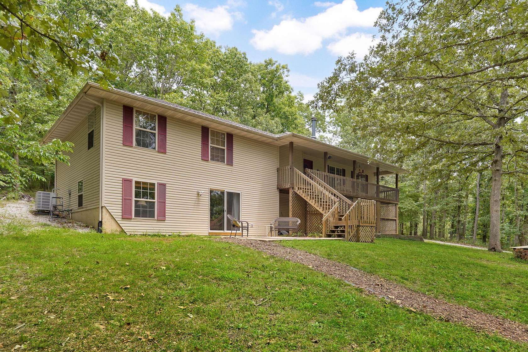 5 Acres of Land with Home for Sale in Highlandville, Missouri