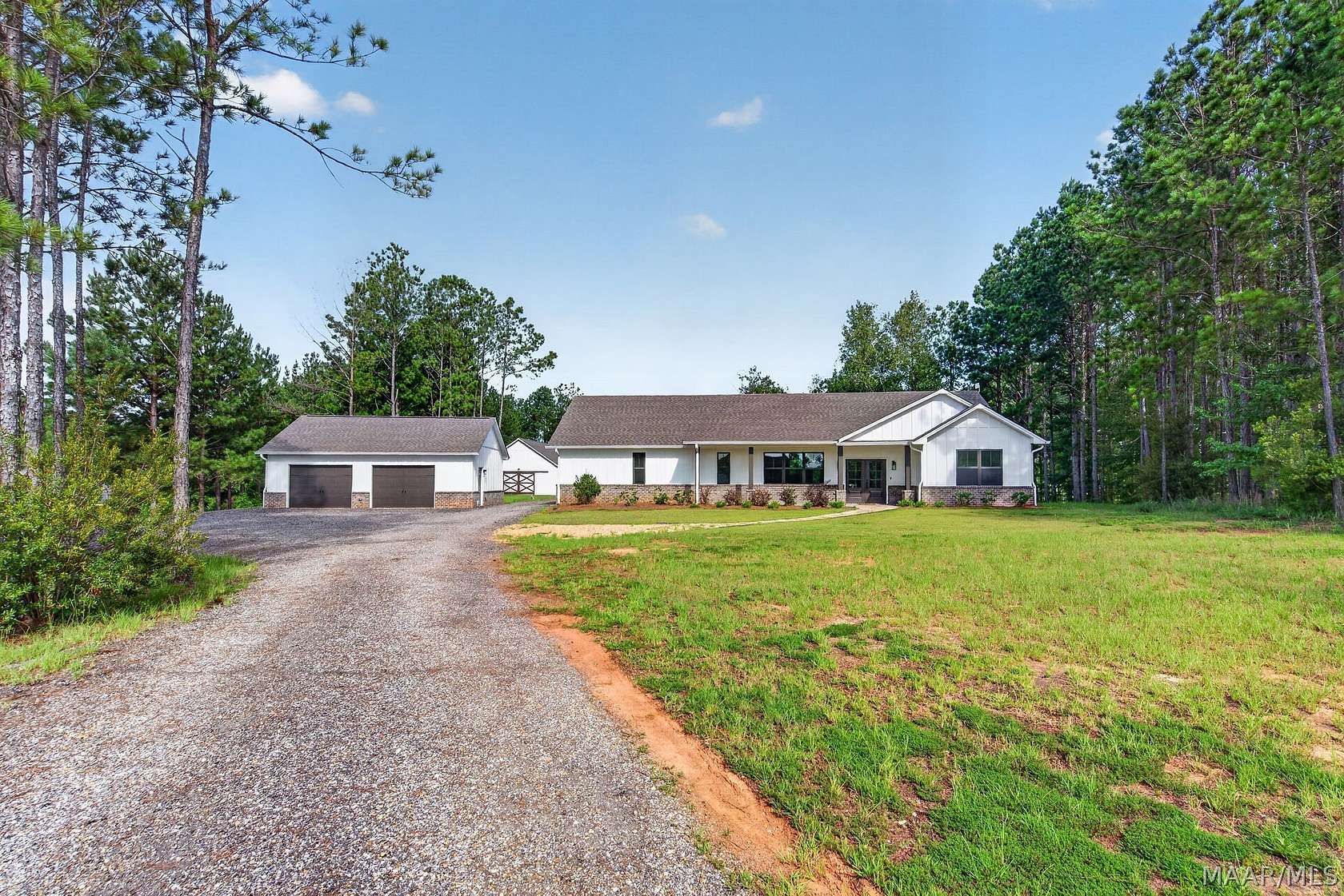 6.14 Acres of Land with Home for Sale in Fitzpatrick, Alabama
