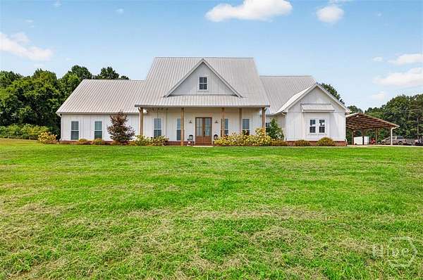 33.5 Acres of Recreational Land with Home for Sale in Jefferson, Georgia