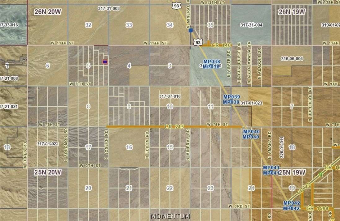 3.27 Acres of Residential Land for Sale in Dolan Springs, Arizona