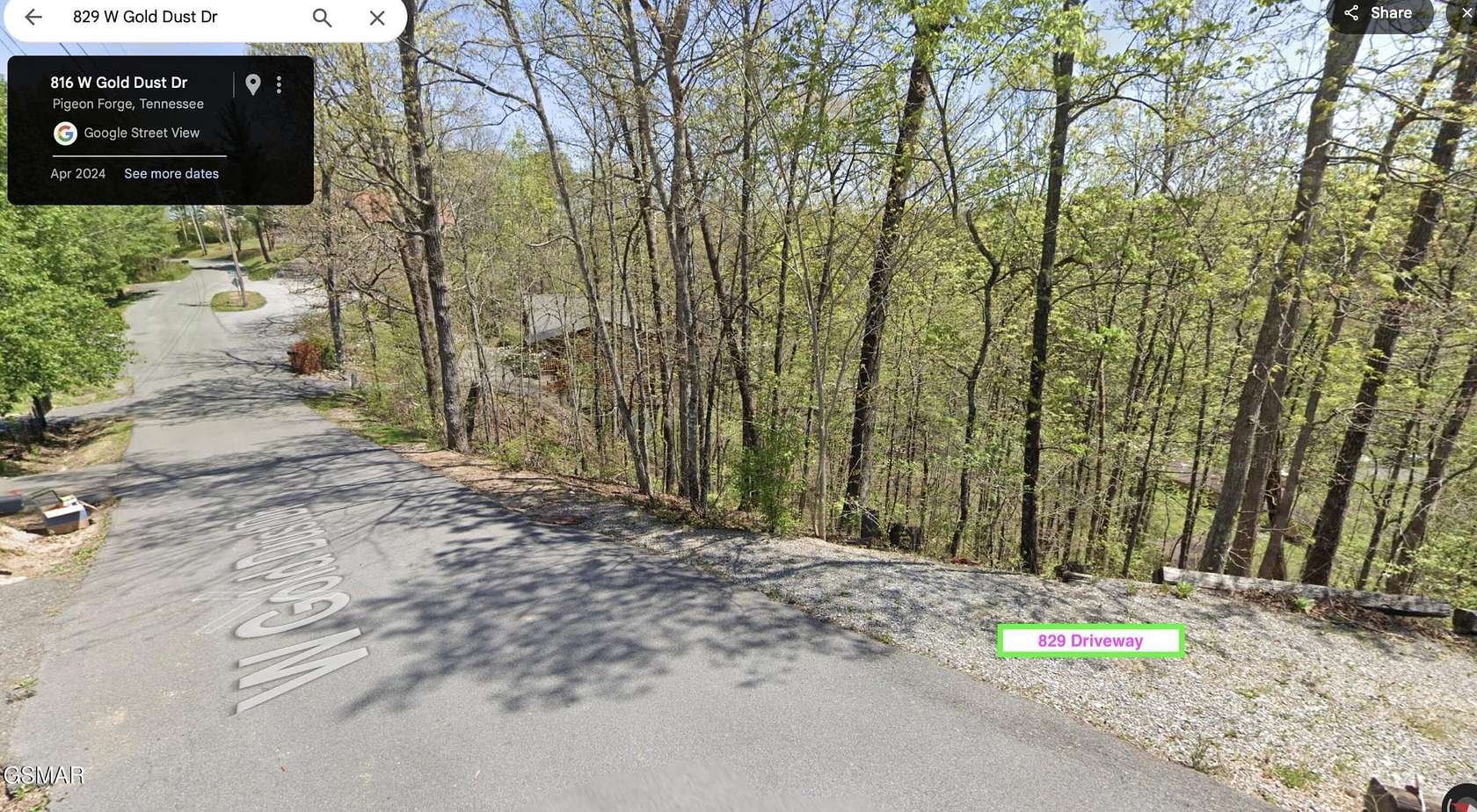 0.57 Acres of Residential Land for Sale in Pigeon Forge, Tennessee