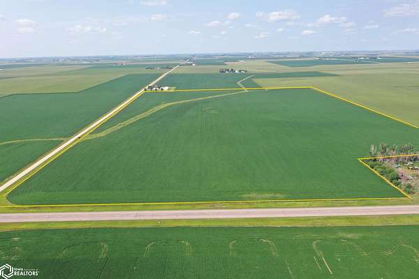 99 Acres of Agricultural Land for Auction in Sanborn, Iowa