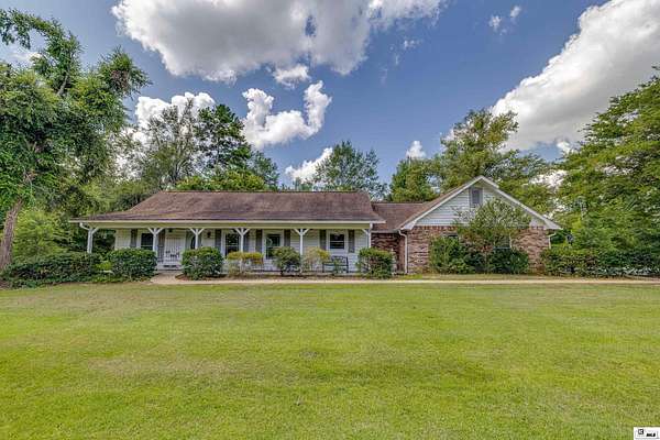 11.8 Acres of Land with Home for Sale in Eros, Louisiana