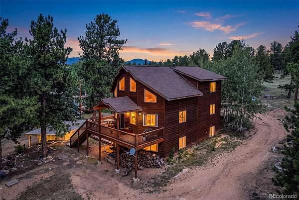 5 Acres of Land with Home for Sale in Lake George, Colorado