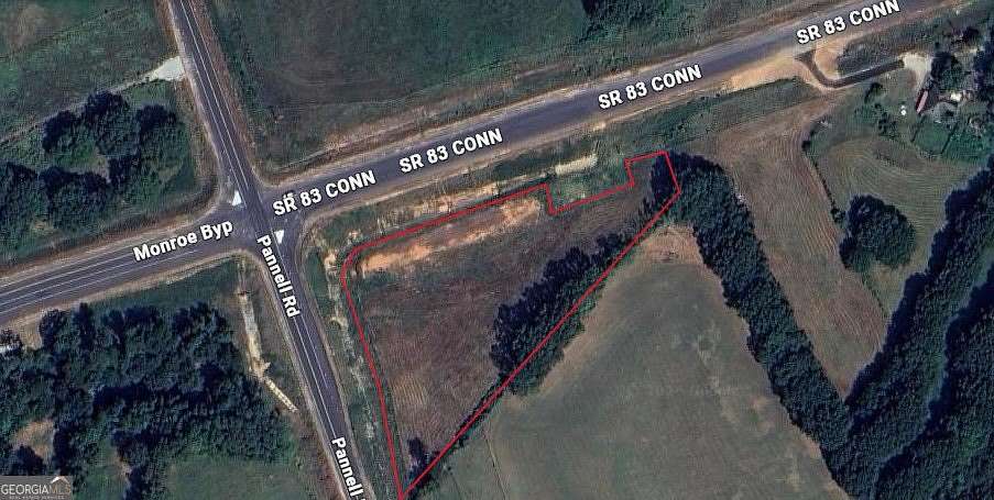 3 Acres of Commercial Land for Sale in Monroe, Georgia
