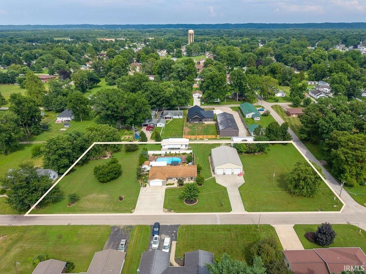 1.52 Acres of Land with Home for Sale in Clinton, Indiana