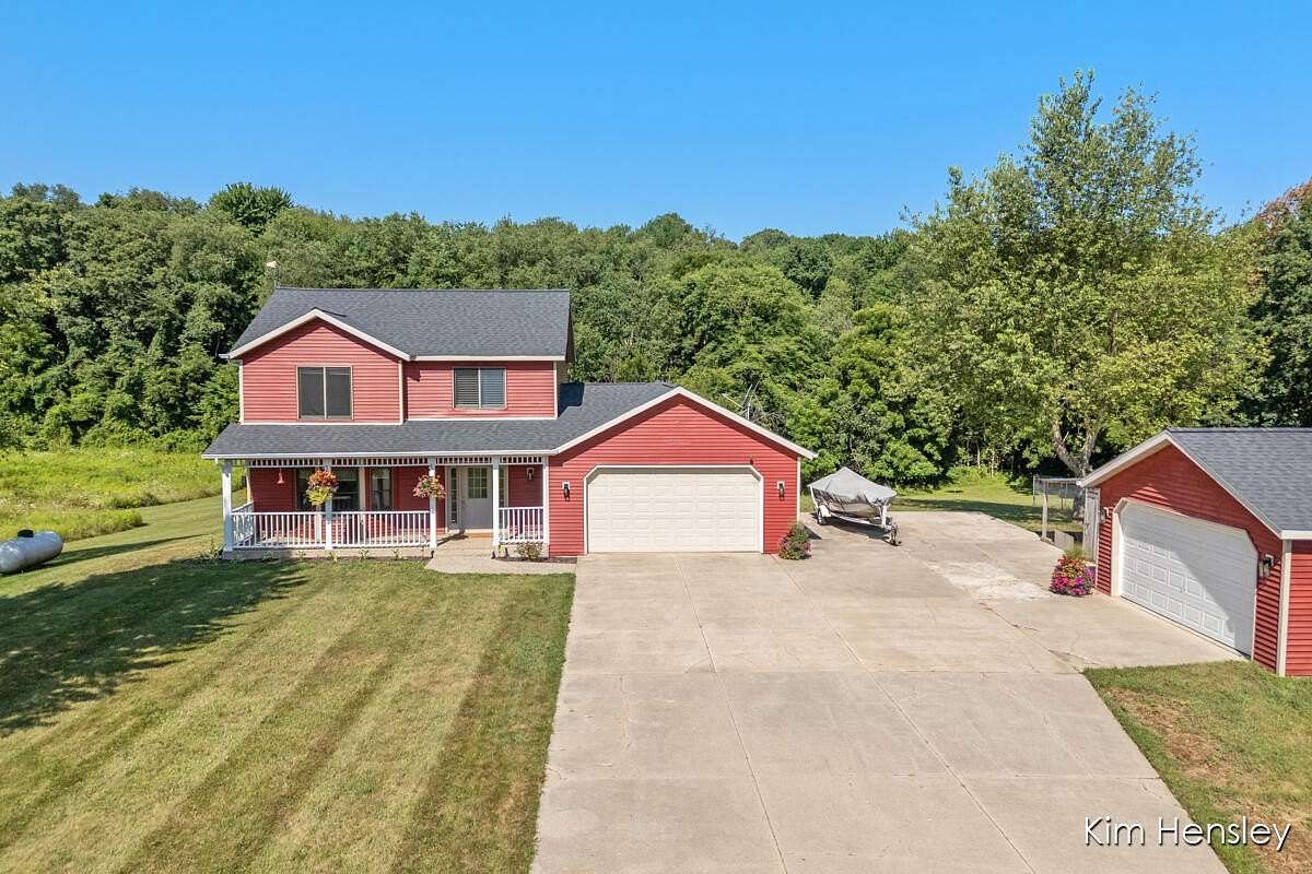 4.8 Acres of Land with Home for Sale in Hastings, Michigan