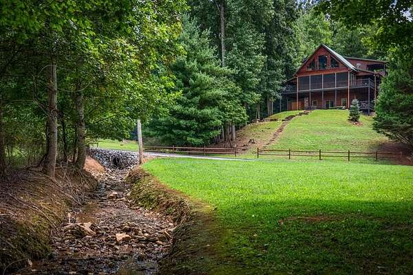 2.27 Acres of Land with Home for Sale in Blue Ridge, Georgia