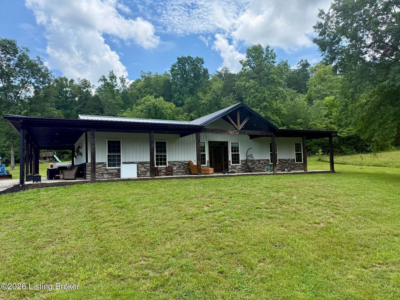 58 Acres of Recreational Land with Home for Sale in Hardinsburg, Kentucky