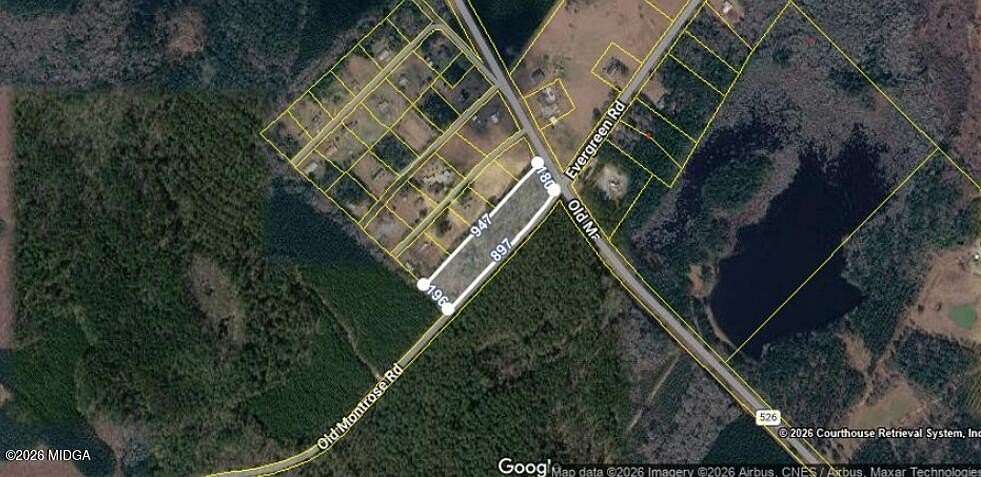 4 Acres of Residential Land for Sale in Montrose, Georgia