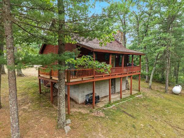 6.86 Acres of Land with Home for Sale in Brohman, Michigan