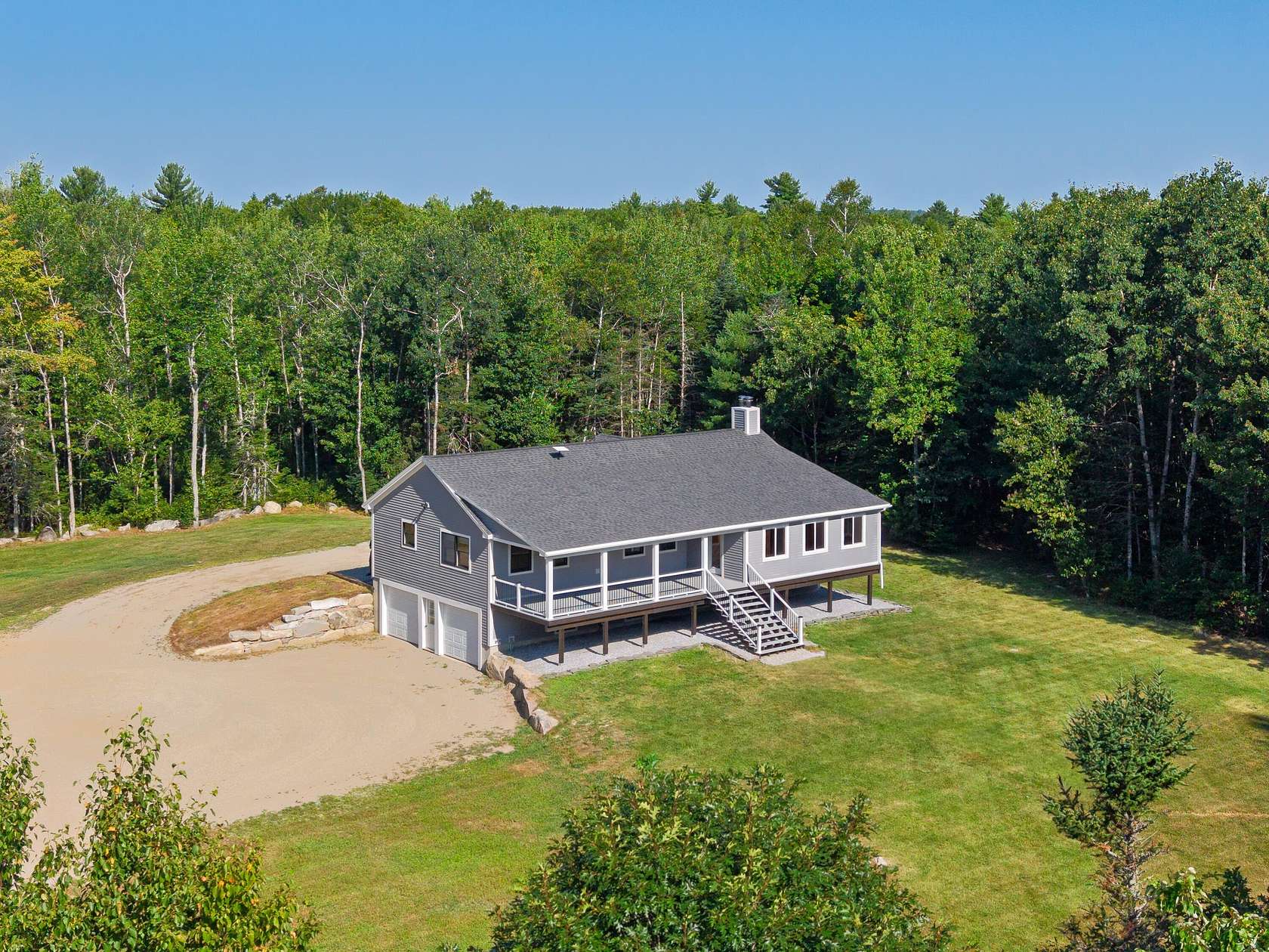 26.6 Acres of Recreational Land with Home for Sale in Washington, Maine