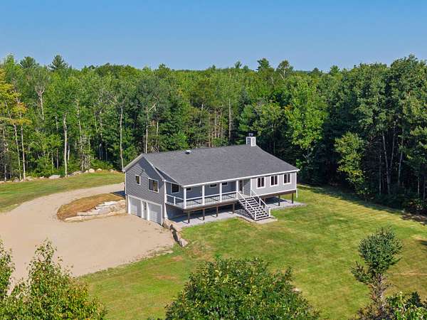 26.6 Acres of Recreational Land with Home for Sale in Washington, Maine