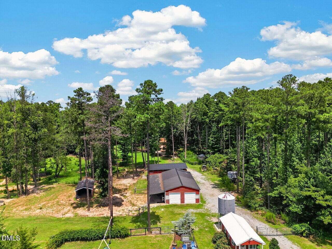 7 Acres of Land with Home for Sale in Benson, North Carolina
