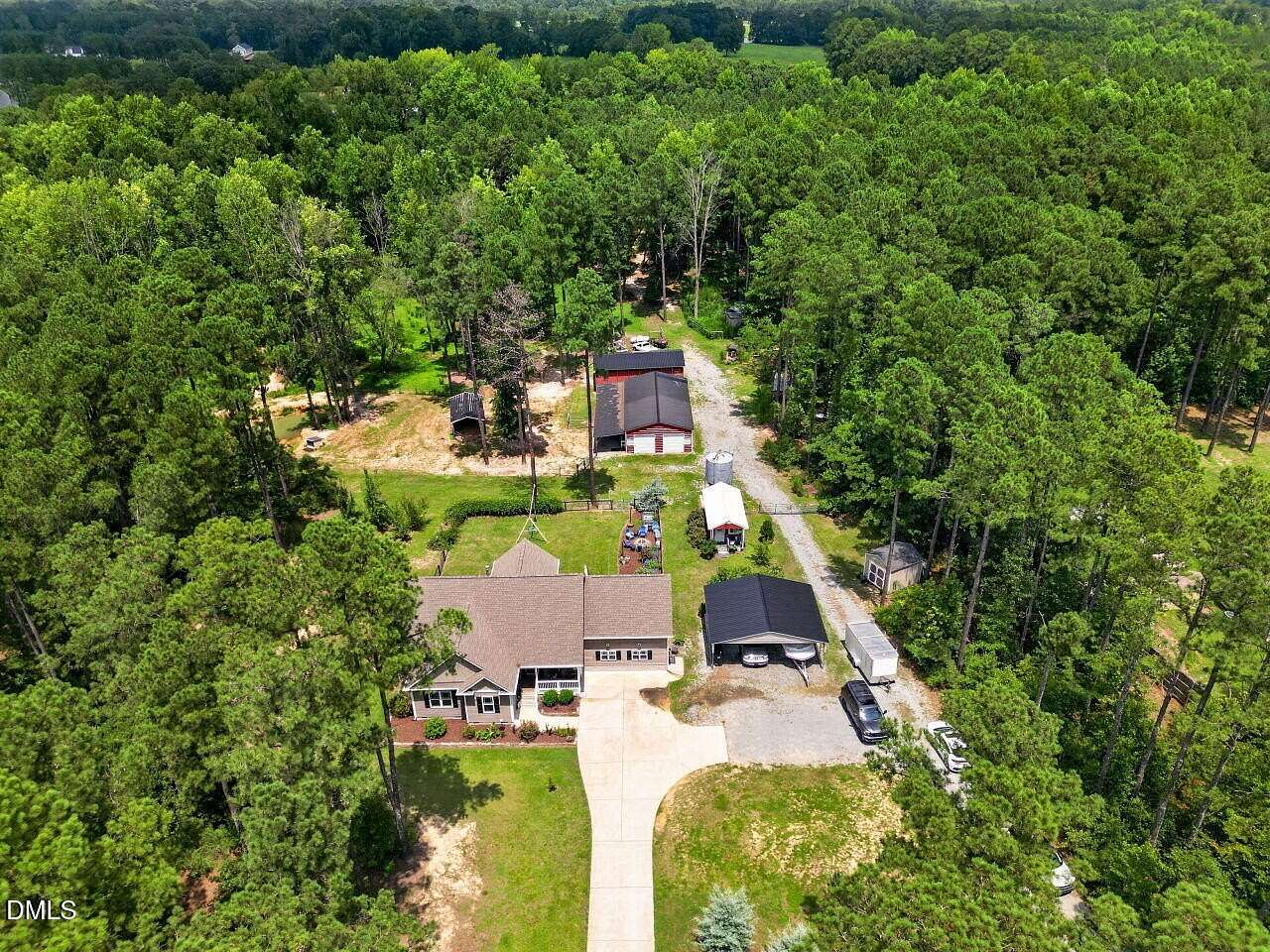 7 Acres of Land with Home for Sale in Benson, North Carolina