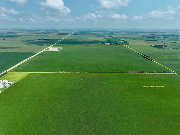 133 Acres of Agricultural Land for Auction in Greene, Iowa