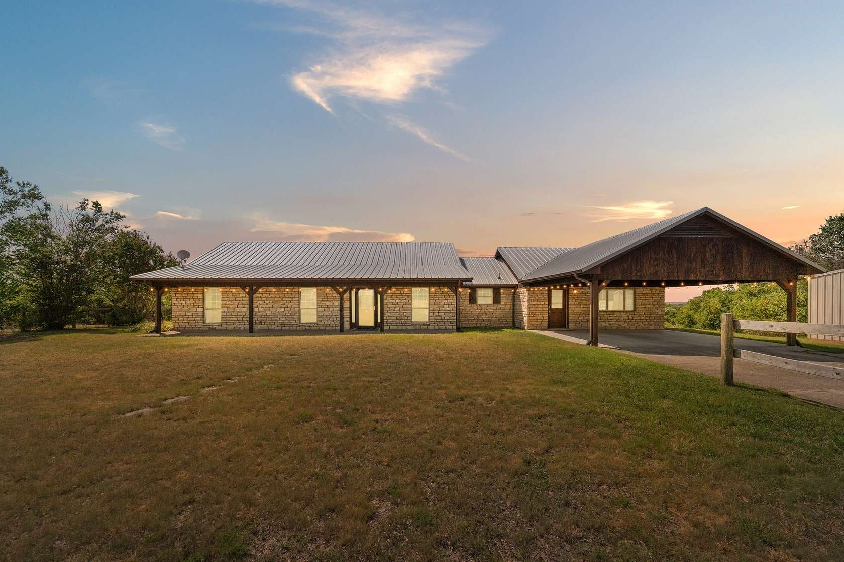 17.2 Acres of Land with Home for Sale in Weatherford, Texas