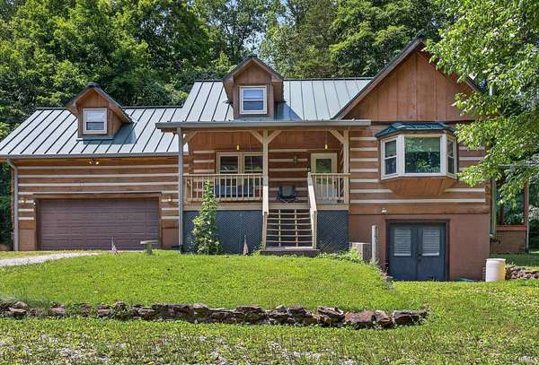 7 Acres of Land with Home for Sale in Springville, Indiana