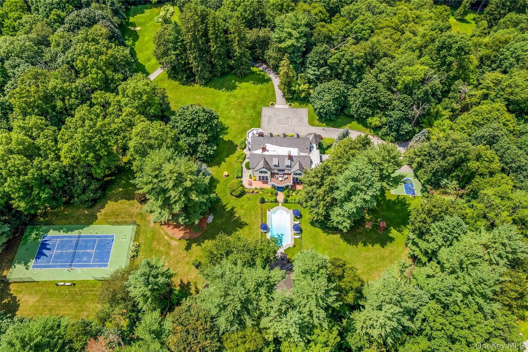 9.63 Acres of Land with Home for Sale in Bedford Hills, New York