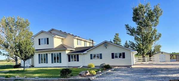 3.9 Acres of Land with Home for Sale in Torrington, Wyoming