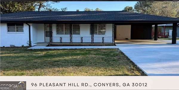 3.77 Acres of Land with Home for Sale in Conyers, Georgia