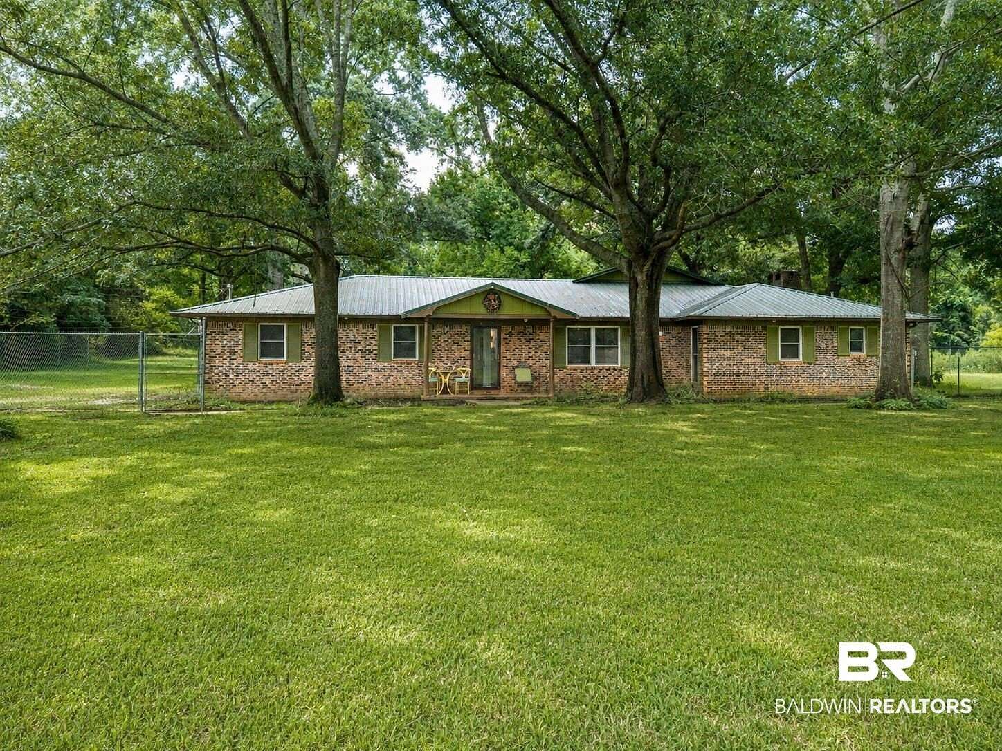 7.49 Acres of Land with Home for Sale in Robertsdale, Alabama