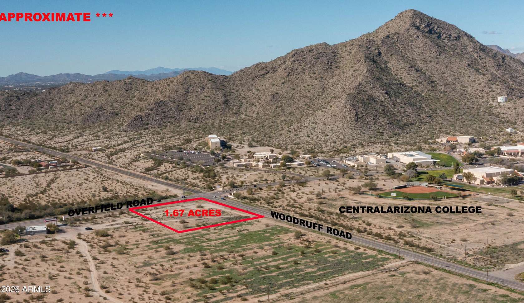 1.67 Acres of Land for Sale in Casa Grande, Arizona