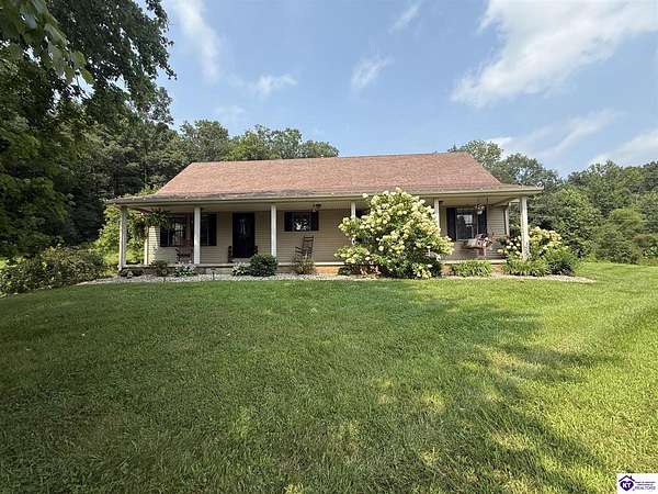16.4 Acres of Land with Home for Sale in Campbellsville, Kentucky