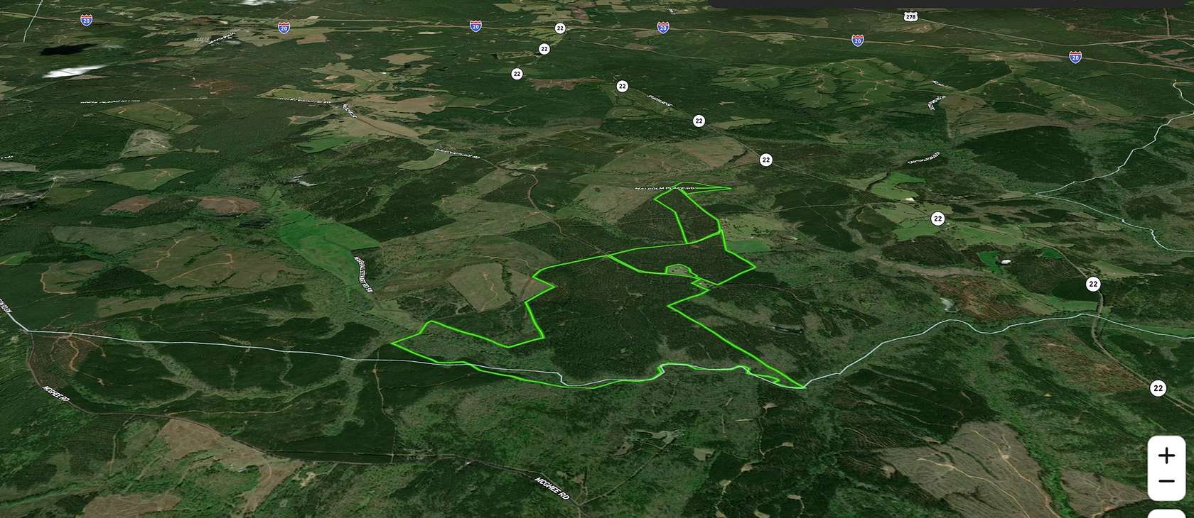 638 Acres of Land for Sale in Crawfordville, Georgia