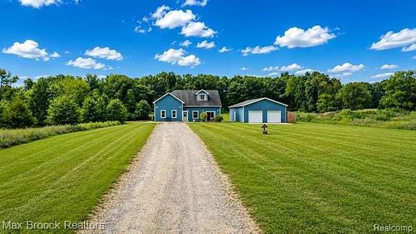 5 Acres of Land with Home for Sale in Waterloo Township, Michigan