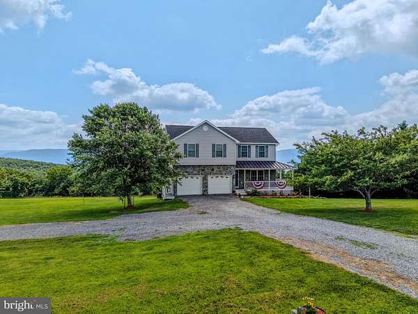 2 Acres of Land with Home for Sale in Petersburg, West Virginia