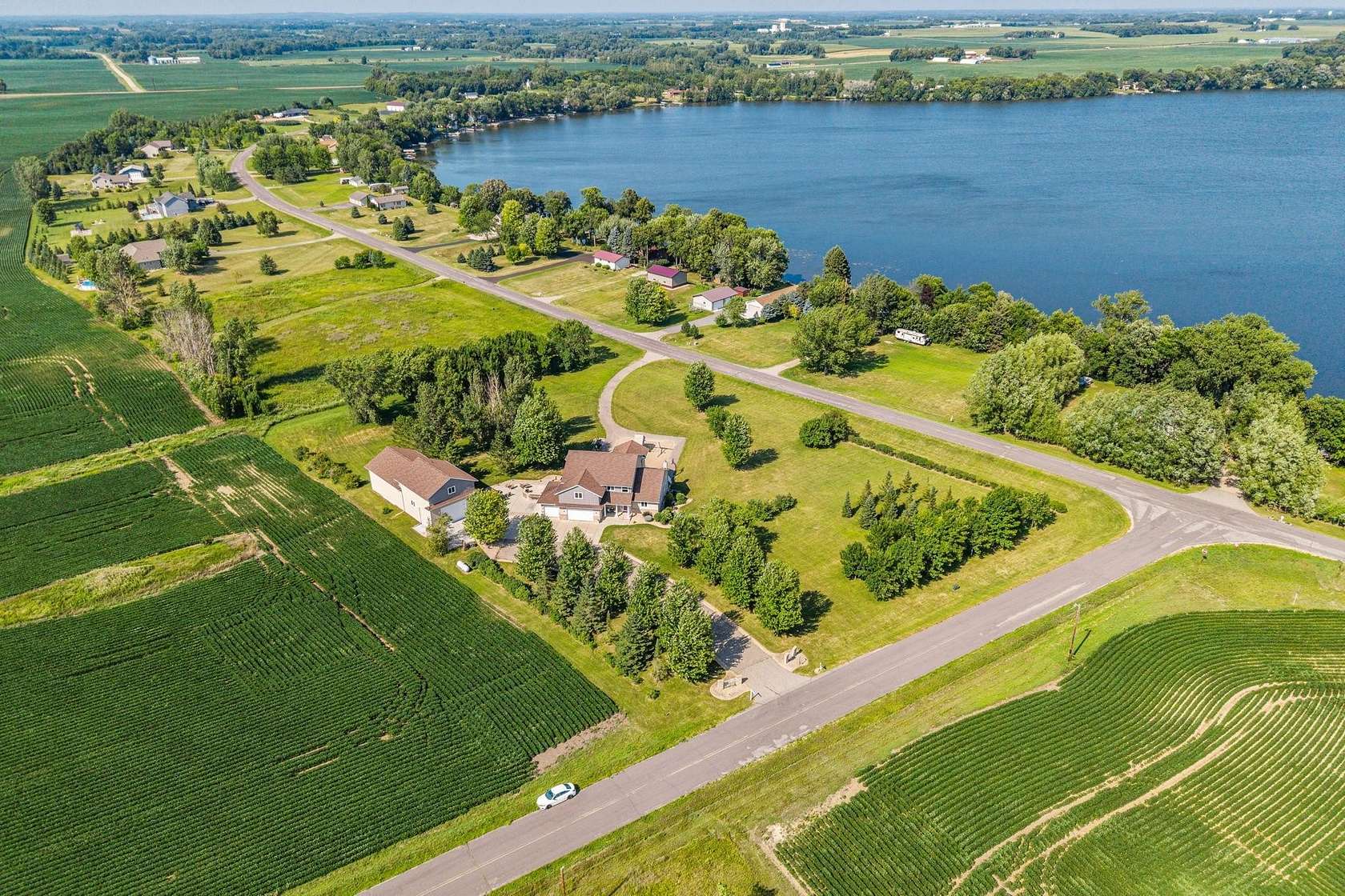 3.38 Acres of Land with Home for Sale in Dassel, Minnesota
