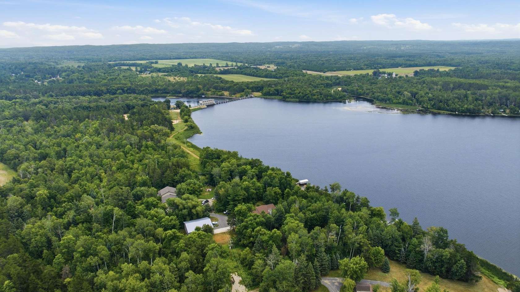 2.5 Acres of Land with Home for Sale in Pillager, Minnesota