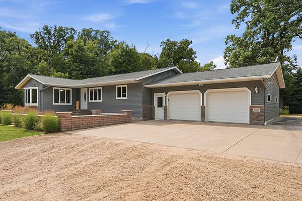 23 Acres of Land with Home for Sale in Belgrade, Minnesota