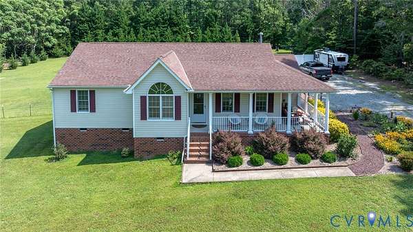 3.7 Acres of Land with Home for Sale in Aylett, Virginia