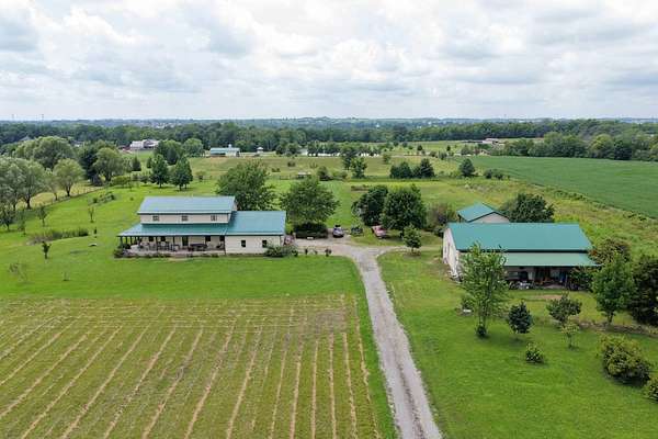 12 Acres of Land with Home for Sale in Greenfield, Ohio