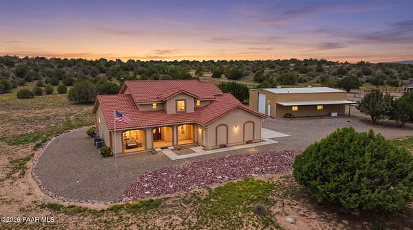 7.24 Acres of Land with Home for Sale in Paulden, Arizona