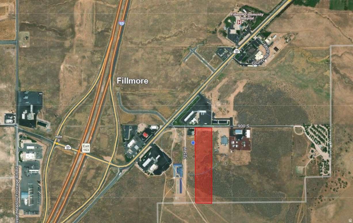 8.35 Acres of Commercial Land for Sale in Fillmore, Utah
