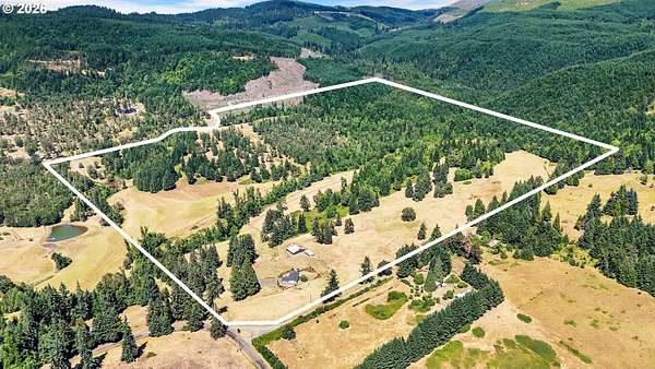 145 Acres of Recreational Land with Home for Sale in Cottage Grove, Oregon