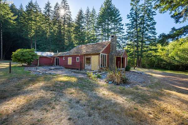 4 Acres of Land with Home for Sale in Port Orford, Oregon