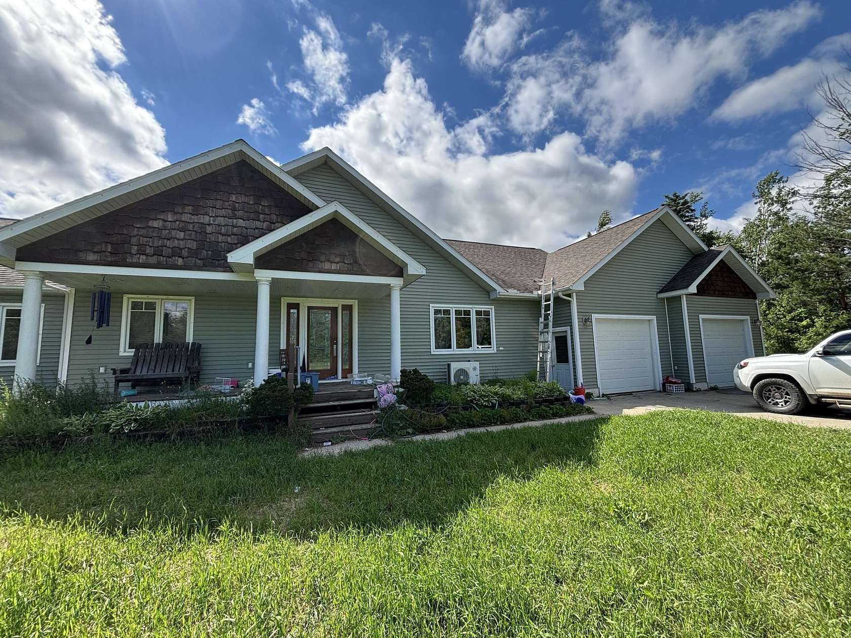10 Acres of Land with Home for Sale in Gaylord, Michigan