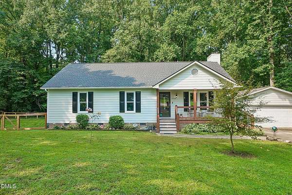 3.4 Acres of Land with Home for Sale in Clayton, North Carolina