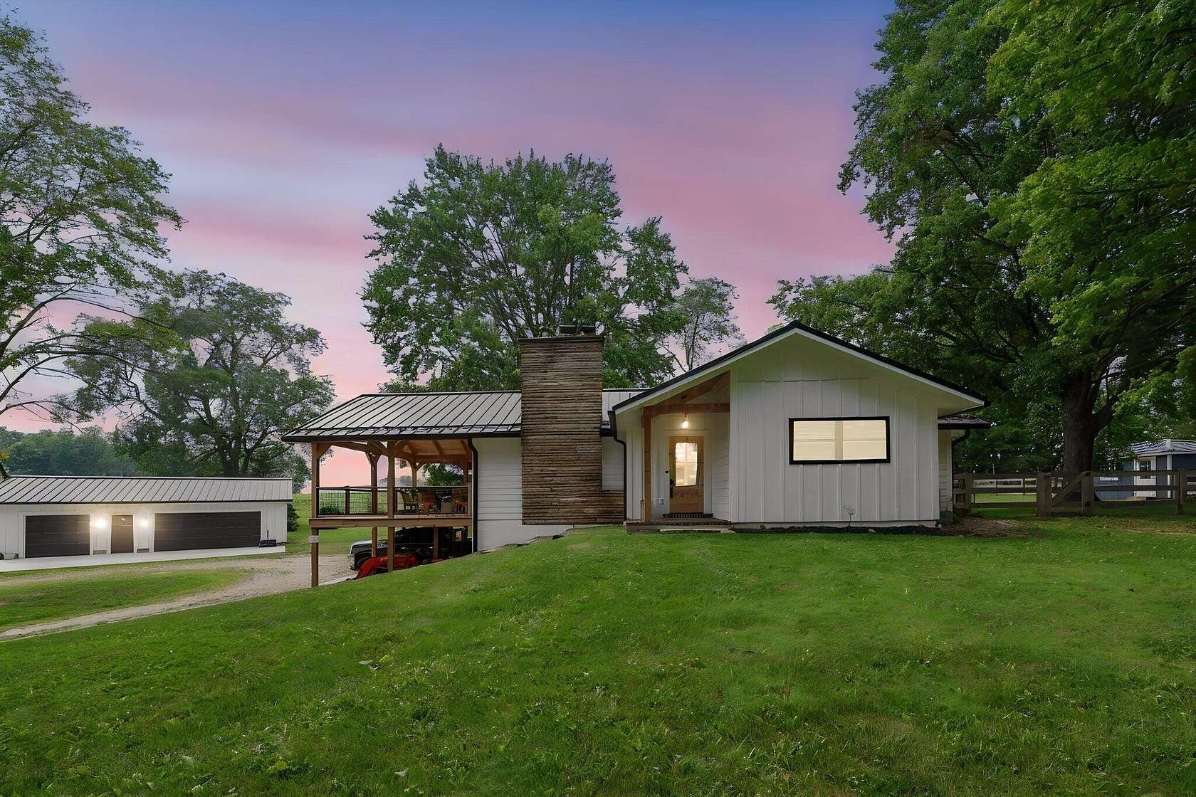 2.54 Acres of Land with Home for Sale in Marengo, Ohio